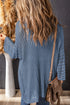 Hollow-out Knit Kimono Lightweight Cardigan
